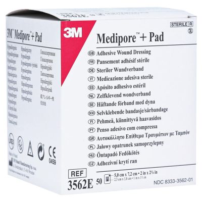 MEDIPORE Plus Pad 3562E steriler Wundverband