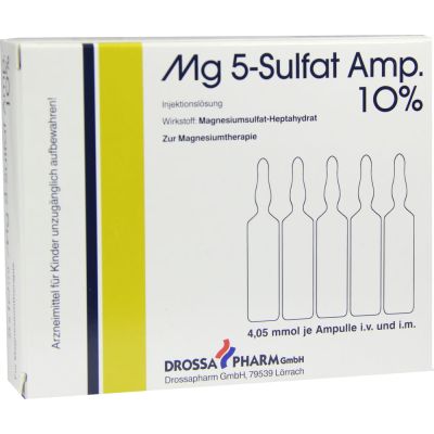 MG 5 Sulfat Amp. 10% Injektionslösung