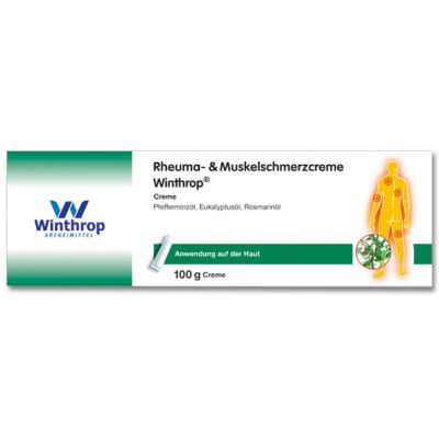 RHEUMA- & Muskelschmerzcreme Winthrop