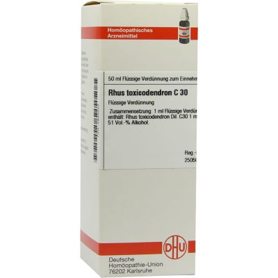 RHUS TOXICODENDRON C 30 Dilution