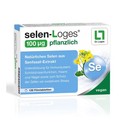 SELEN-LOGES 100 myg pflanzlich Filmtabletten