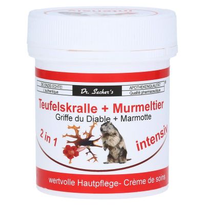 TEUFELSKRALLE+MURMELTIER 2in1 intensiv Creme