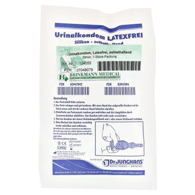 URINALKONDOM 36 mm latexfrei selbsthaftend