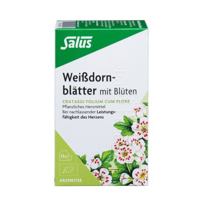 WEISSDORNBLÄTTER m.Blüten Arzneitee Bio Salus