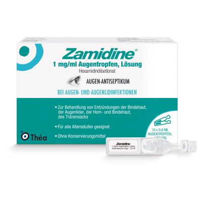 ZAMIDINE 1 mg/ml Augentropfen Mehrdosenbehältnisse