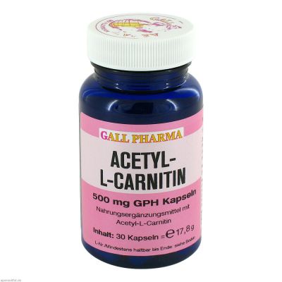 Acetyl-L-Carnitin 500mg Kapseln