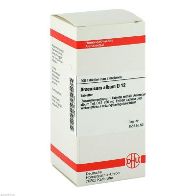 ARSENICUM ALBUM D 12 Tabletten