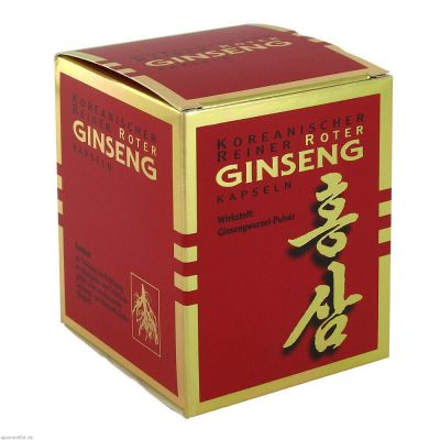 ROTER GINSENG Kapseln 300 mg