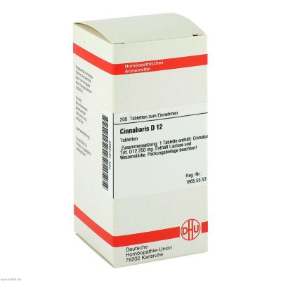 Cinnabaris D 12 Tabletten