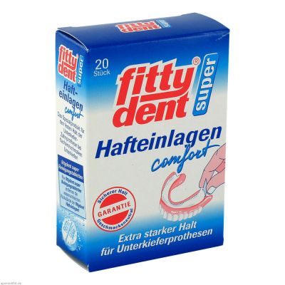 Fitty Dent Super Haftkleber Einlagen