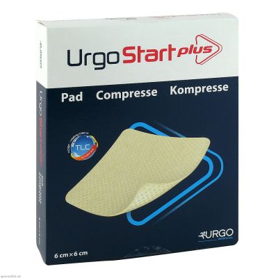 URGOSTART Plus Kompresse 6x6 cm