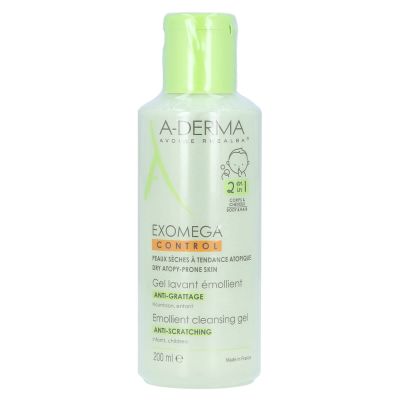 A-DERMA EXOMEGA CONTROL Reinigungsgel 2in1