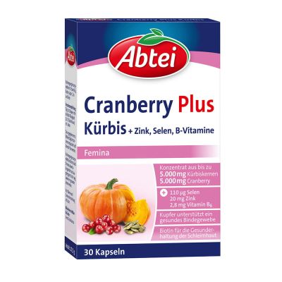 ABTEI Kürbis Plus Cranberry Kapseln