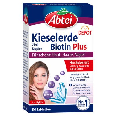 ABTEI Kieselerde Biotin Plus Tabl.Titandioxidfrei