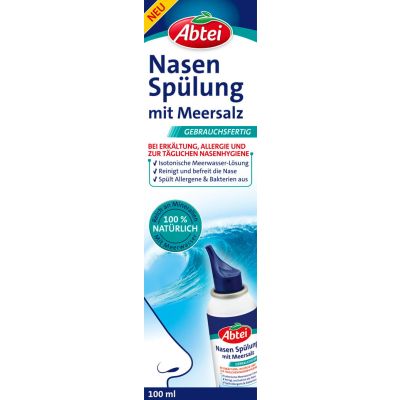 ABTEI Nasenspülung mit Meersalz Spray