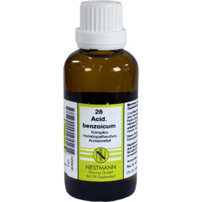 ACIDUM BENZOICUM KOMPLEX Nr.28 Dilution