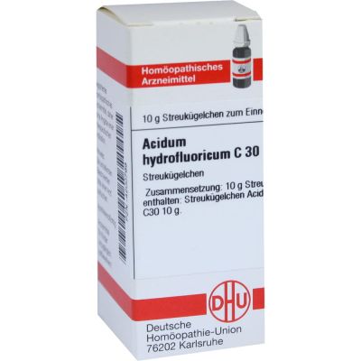 ACIDUM HYDROFLUORICUM C 30 Globuli