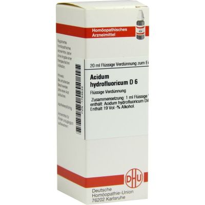 ACIDUM HYDROFLUORICUM D 6 Dilution