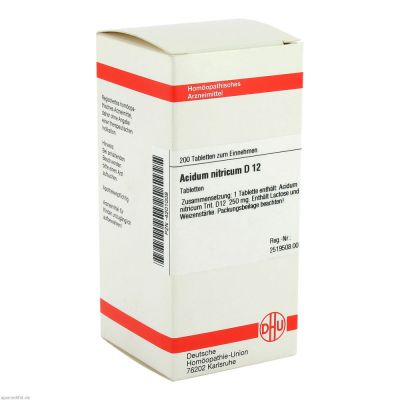 ACIDUM NITRICUM D 12 Tabletten