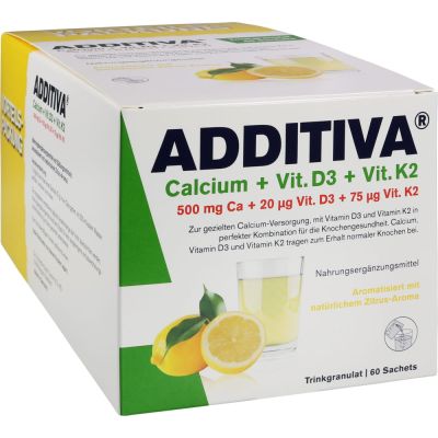 ADDITIVA Calcium + Vit. D3 + Vit. K2