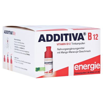 ADDITIVA Vitamin B12 Energie Trinkampullen