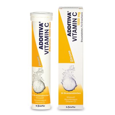 ADDITIVA Vitamin C 1 g Brausetabletten