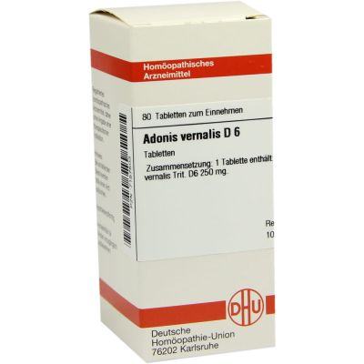 Adonis Vernalis D 6 Tabletten