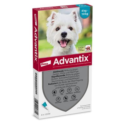 ADVANTIX Spot-on Lsg.z.Auftr.a.d.H.f.Hund 4-10 kg