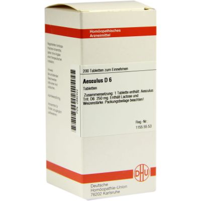 AESCULUS D 6 Tabletten