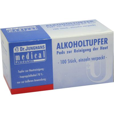 ALKOHOLTUPFER 3x6 cm steril