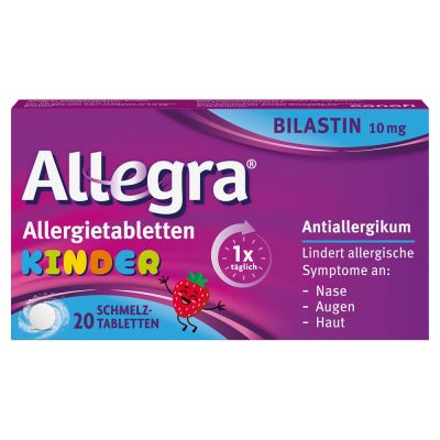 ALLEGRA Allergietabletten Kinder 10 mg Schmelztab.