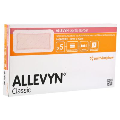 ALLEVYN Gentle Border 10x20 cm Schaumverb.