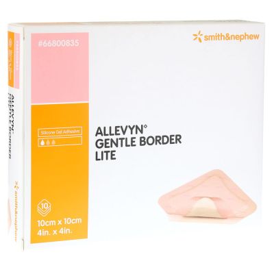 ALLEVYN Gentle Border Lite 10x10 cm Schaumverb.