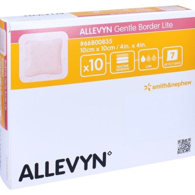 ALLEVYN Gentle Border Lite 10x10 cm Schaumverb.