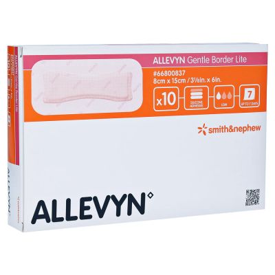 ALLEVYN Gentle Border Lite 8x15 cm Schaumverb.