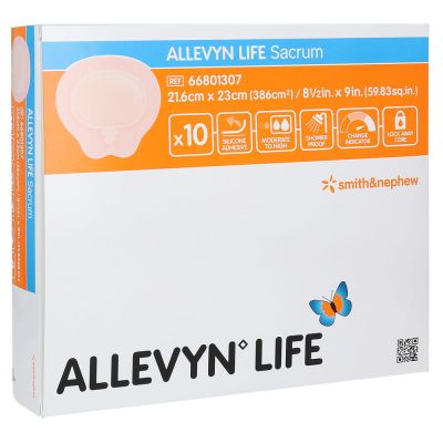 ALLEVYN Life Sacrum gross Silikonschaumverband