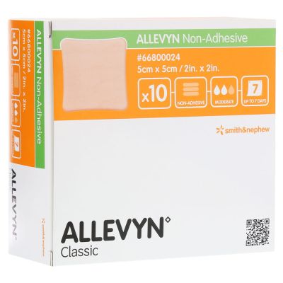 ALLEVYN non Adhesive 5x5 cm Wundverband