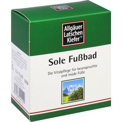 ALLGÄUER LATSCHENK. Sole Fußbad