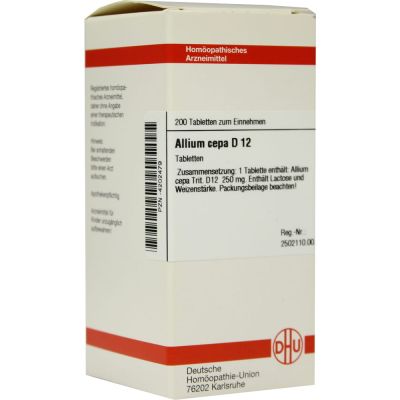 ALLIUM CEPA D 12 Tabletten