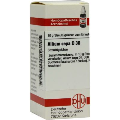 ALLIUM CEPA D 30 Globuli