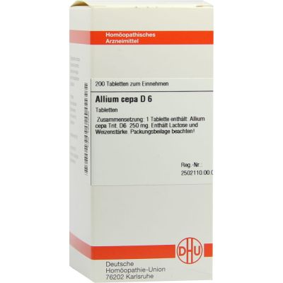 ALLIUM CEPA D 6 Tabletten