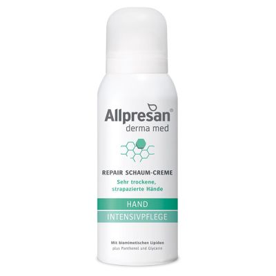 ALLPRESAN derma med HAND INTENSIVPFLEGE Schaum-Cr.