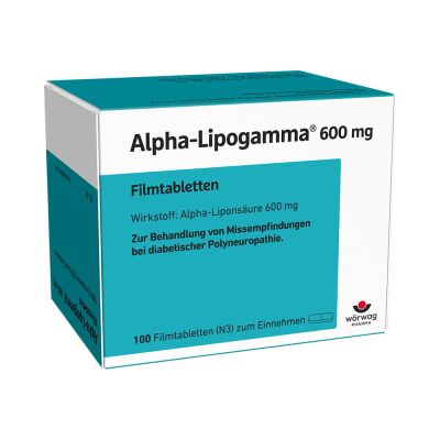 Alpha Lipogamma 600 mg Filmtabletten