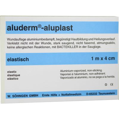 Aluderm Aluplast Wundverb Pflast elast 1mx4cm