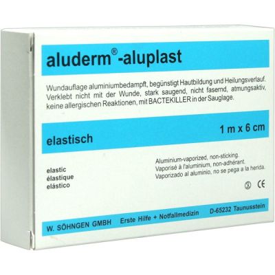 Aluderm Aluplast Wundverb Pflast elast 1mx6cm