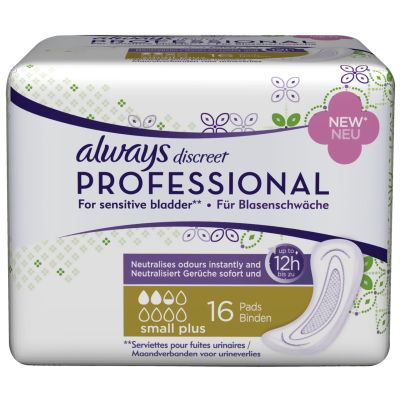 ALWAYS discreet professional small plus