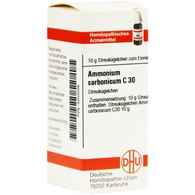 AMMONIUM CARBONICUM C 30 Globuli