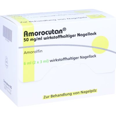 AMOROCUTAN 50 mg/ml wirkstoffhaltiger Nagellack