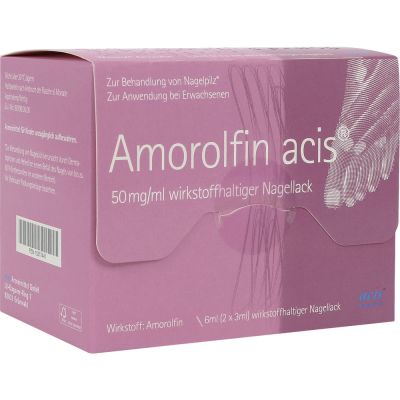 AMOROLFIN acis 50 mg/ml wirkstoffhalt.Nagellack