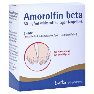 AMOROLFIN beta 50 mg/ml wirkstoffhalt.Nagellack